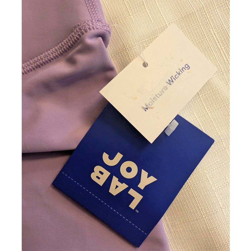 JoyLab Ruched Purple Shorts Large - Picture 6 of 9